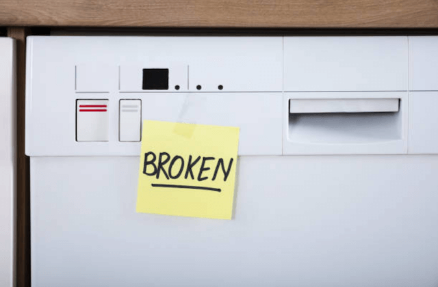 broken dishwasher photo